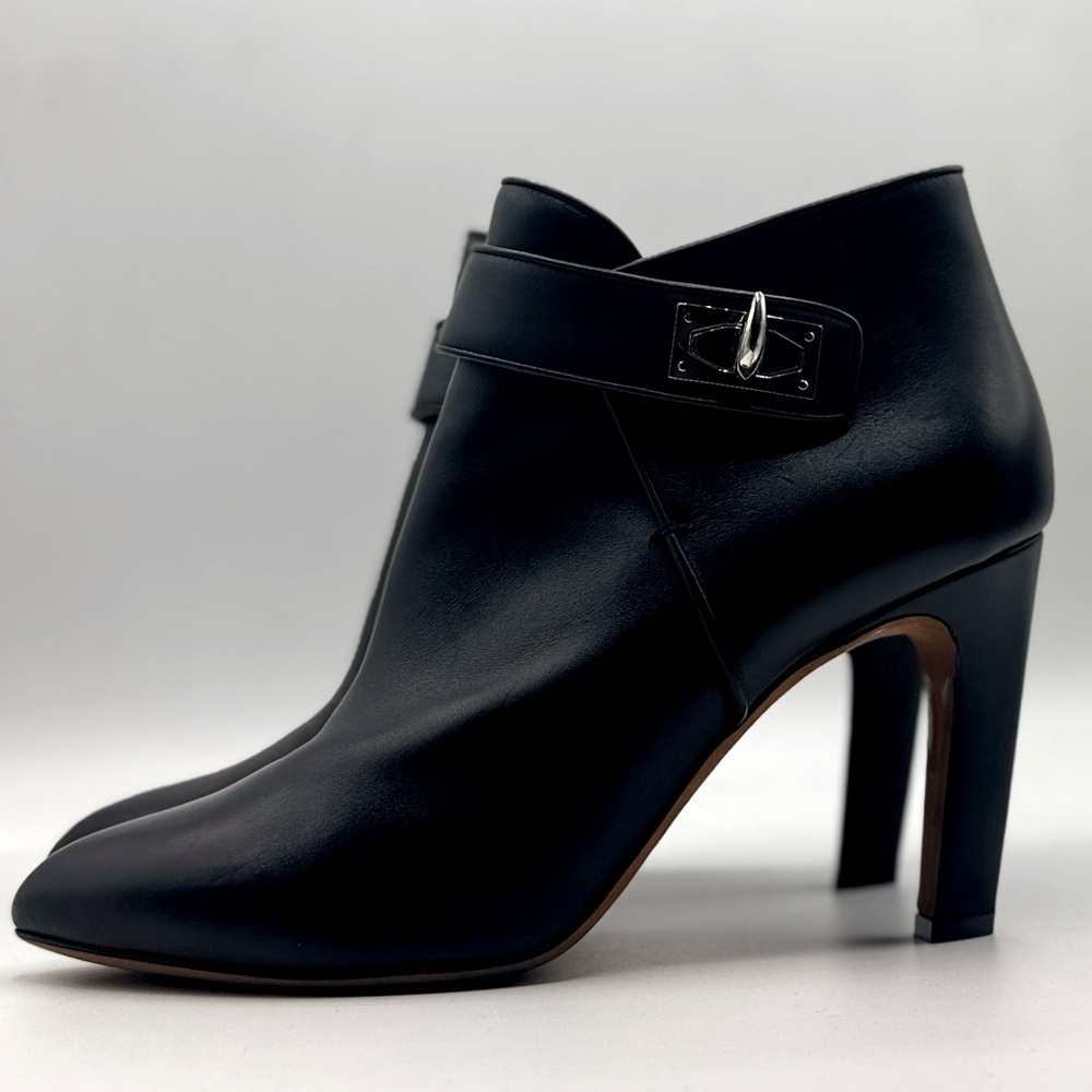 🖤🖤❤️‍🔥Givenchy Black Leather Ankle Boots 😍🖤🖤